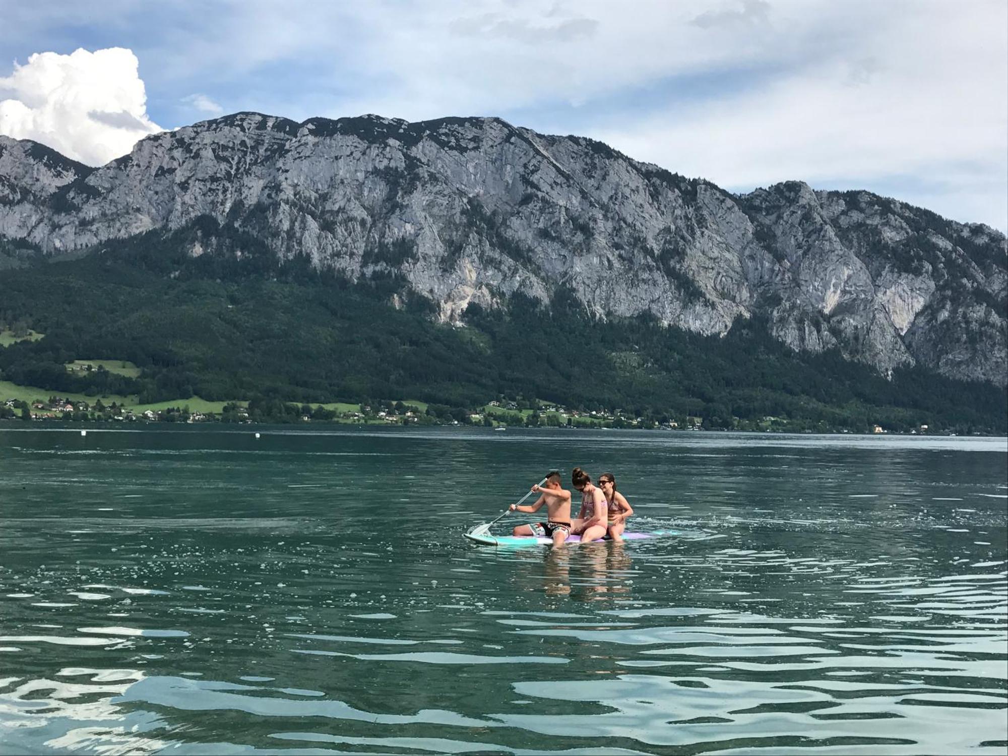 Ferienwohnung Grubinger Unterach am Attersee Exterior photo